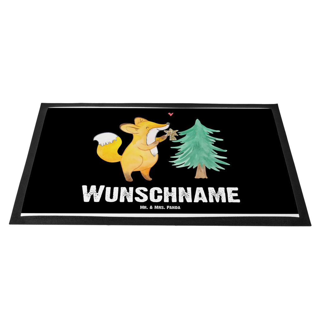 Personalisierte Fußmatte Fuchs  Weihnachtsbaum Fußmatte bedrucken, Namensfussmatte, Personalisierte Fußmatte, Wunschnamen, Haustürmatte personalisiert, Personalisiert, Personalisieruung, Türvorleger mit Namen, Bedrucken, Türvorleger personalisiert, Fußmatte mit Namen, Winter, Weihnachten, Weihnachtsdeko, Nikolaus, Advent, Heiligabend, Wintermotiv, Weihnachtsmann, Fuchs, Weihnachtstage, Schlittschuh, Weihnachtszeit, Weihnachtsdekoration