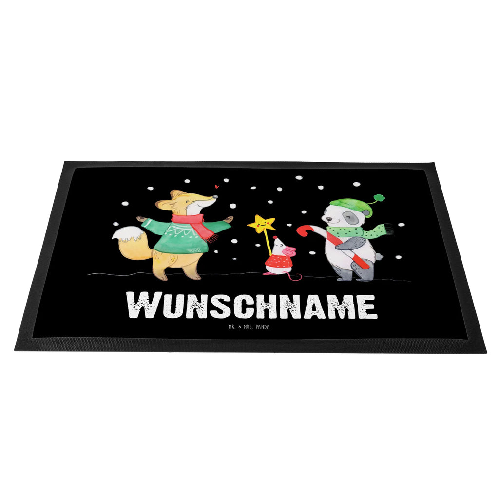 Personalized doormat winter Christmas joy Winter, Christmas, Christmas time, snow, santa claus, christmas tree, christmas time, christmas days, winter, fir tree, christmas eve, fox, christmas