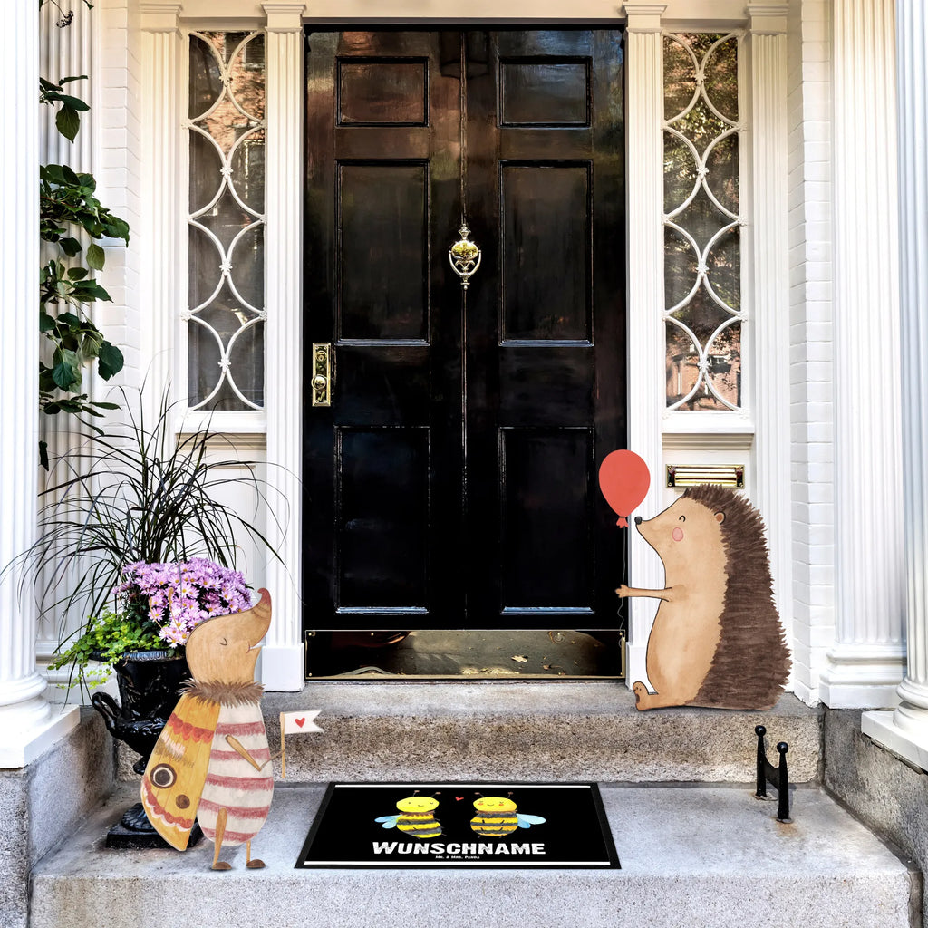 Personalized doormat bee In love Bee, wasp, bumblebee