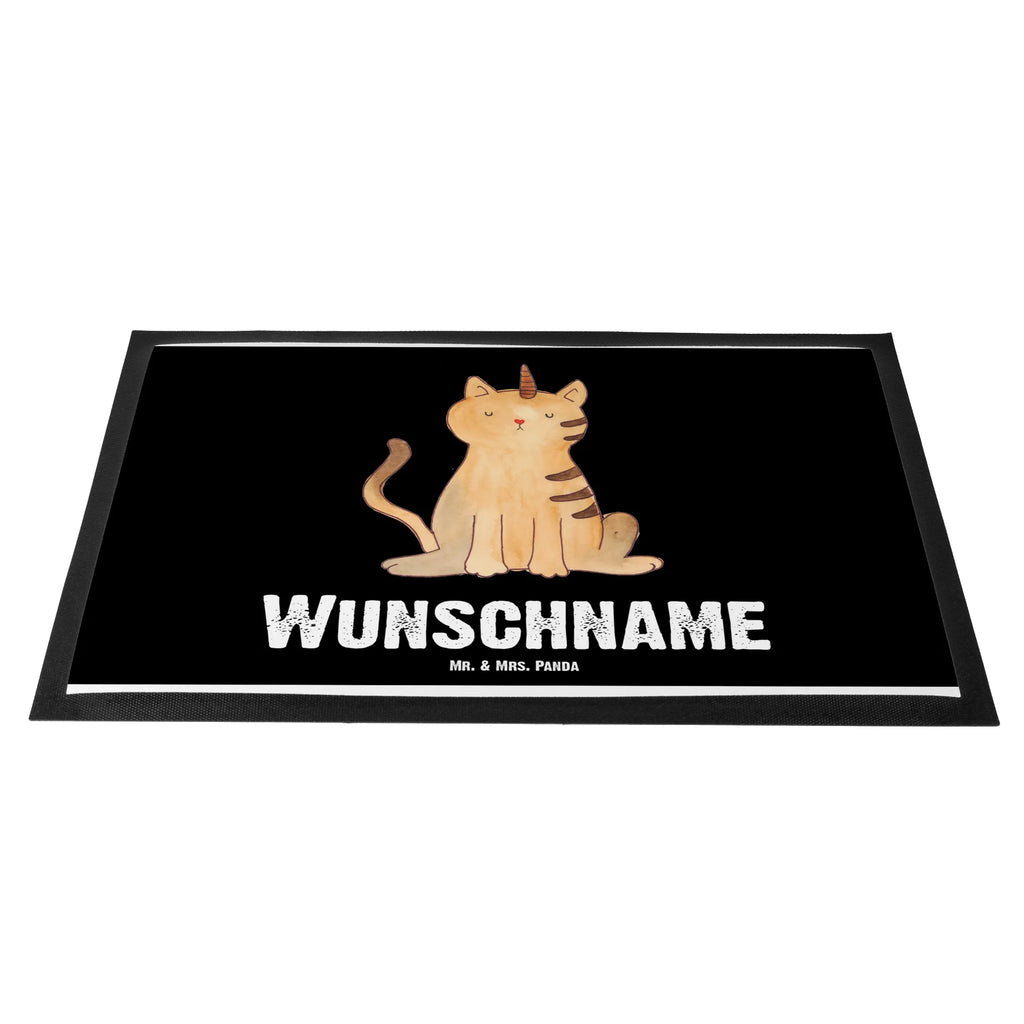 Personalisierte Fußmatte Einhorn Katze Türvorleger personalisiert, Fußmatte bedrucken, Fußmatte mit Namen, Personalisieruung, Türvorleger mit Namen, Bedrucken, Namensfussmatte, Personalisiert, Personalisierte Fußmatte, Wunschnamen, Haustürmatte personalisiert, Einhorn, Einhörner, Einhorn Deko, Unicorn, Kittyhorn, Erwachsenwerden, Katzer, Glitzer, Einhornkatze, Katze, Mieze, Regenbogen, Katzenhorn, Einhornpower