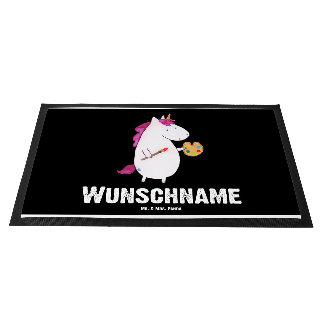 Personalized doormat unicorn Artist unicorn, unicorns, Painter gift, World, Unicorn, Drawing, Artist present, English, Painting, Artist, Pen, Brush, Gift, Artist gift