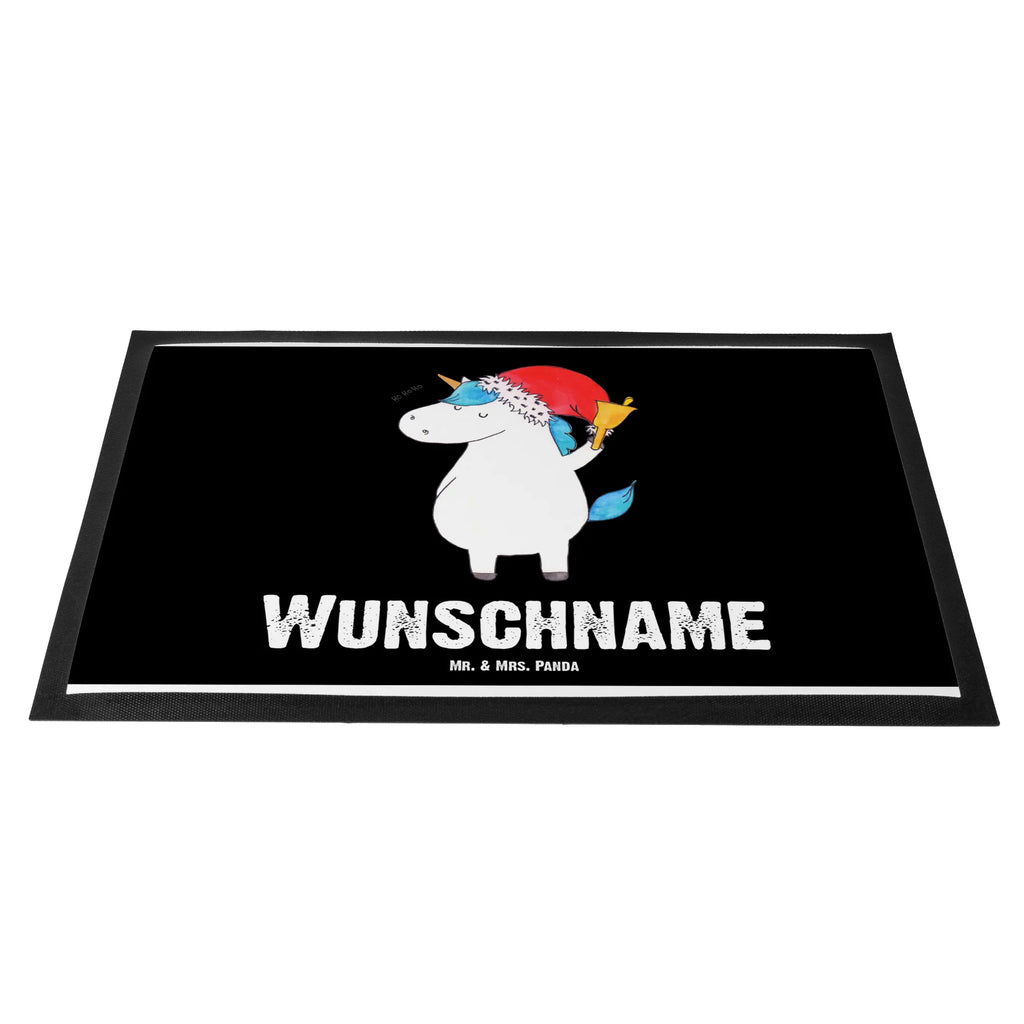 Personalisierte Fußmatte Einhorn Weihnachtsmann Bedrucken, Personalisiert, Personalisieruung, Fußmatte bedrucken, Wunschnamen, Fußmatte mit Namen, Namensfussmatte, Türvorleger personalisiert, Türvorleger mit Namen, Haustürmatte personalisiert, Personalisierte Fußmatte, Einhorn, Einhörner, Einhorn Deko, Unicorn, Wunschliste, Schoki, Weihnachtsmann, Wunschzettel, Schokolade, Nikolaus, Feenstaub, Weihnachten, Gin