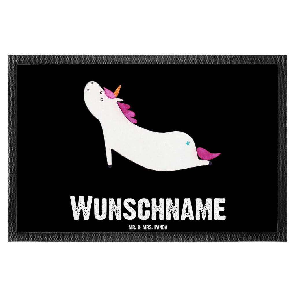Personalized doormat unicorn yoga unicorn, unicorns, gift, present, funny, mindfulness, Namaste, yoga, sweet, sports, relaxation, Unicorn