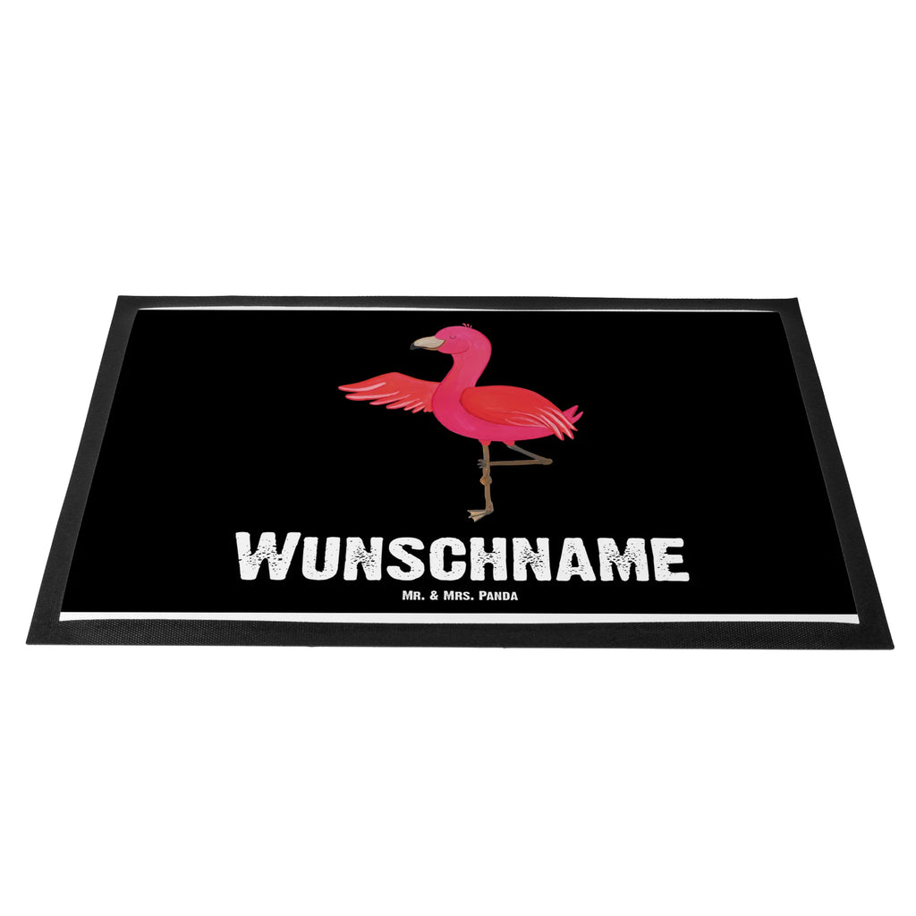 Spersonalizowana wycieraczka Flamingo joga Flamingo