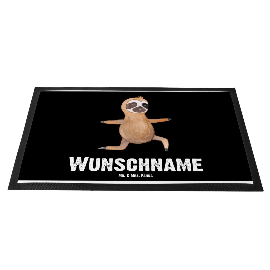 Spersonalizowana wycieraczka leniwiec Joga Leniwiec, prezent z leniwcem, dekoracja z leniwcem