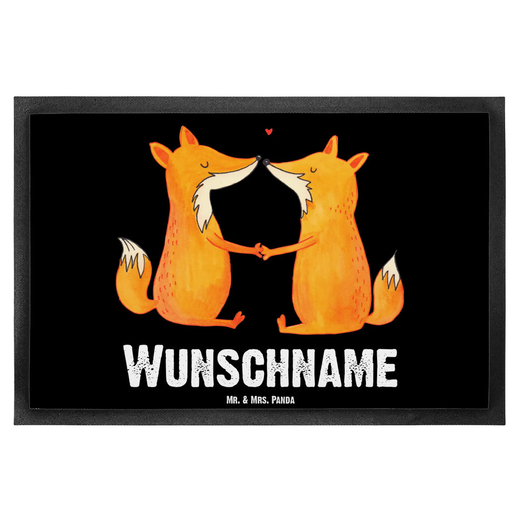 Personalisierte Fußmatte Füchse Liebe Türvorleger personalisiert, Personalisierte Fußmatte, Fußmatte bedrucken, Haustürmatte personalisiert, Bedrucken, Türvorleger mit Namen, Personalisiert, Personalisieruung, Wunschnamen, Fußmatte mit Namen, Namensfussmatte, Fuchs, Ehe, Ehemann, Freundin, Paar, Fox, Freund, Ehefrau, Partner, Liebespaar, Liebe, Liebesbeweis, Füchse, Verlobte