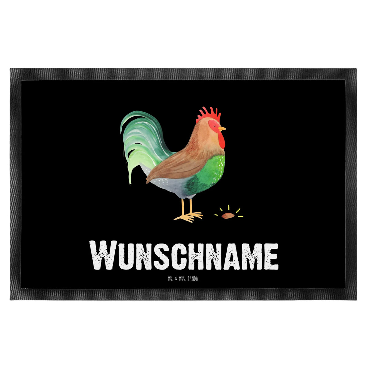 Personalized doormat Faucet grain farm, farm animals, animals, corn, nature, cock, eggs, hen