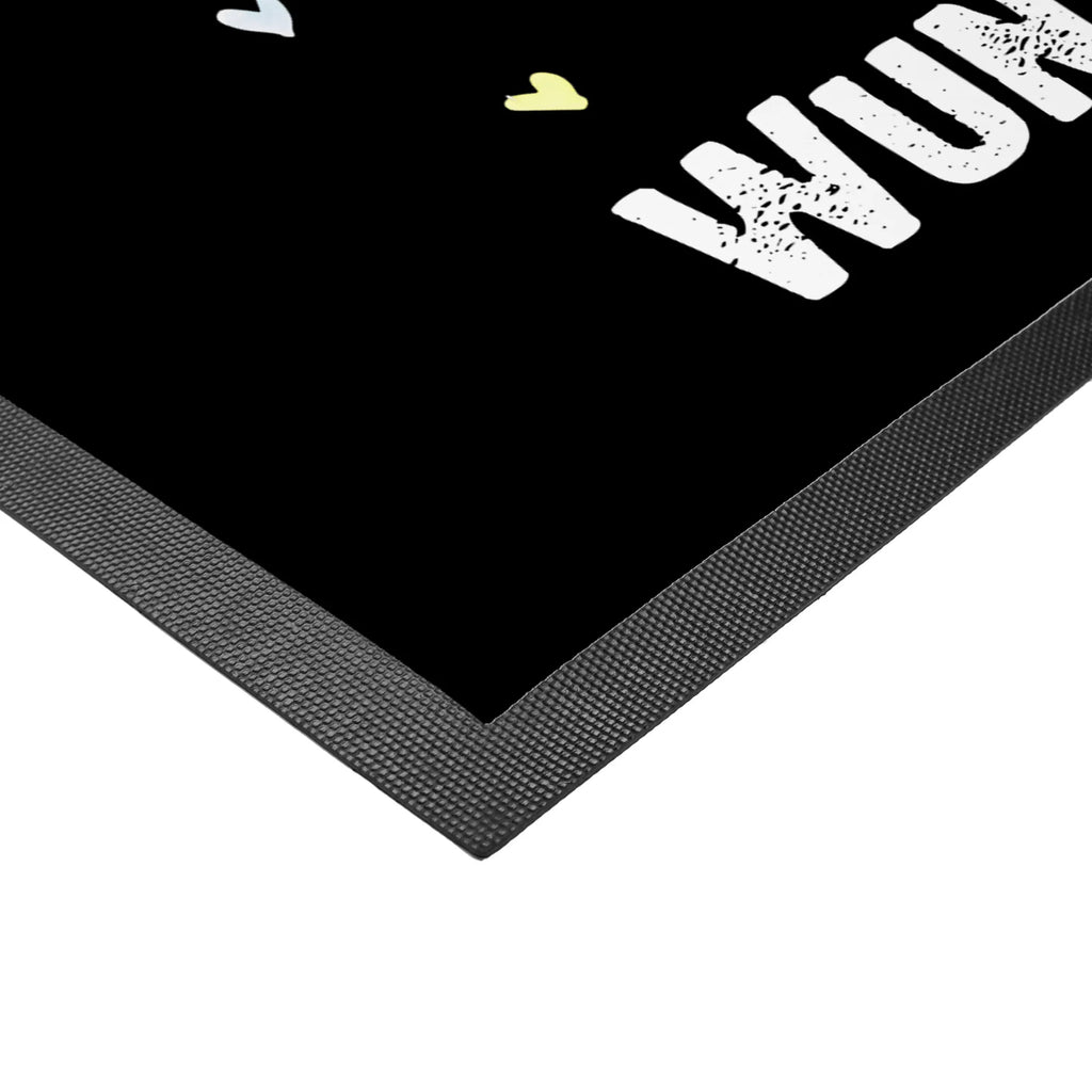 Personalized doormat Hedgehog hearts small animals, cute, funny, cute animal motives, hand drawn, small world, funny sayings, good mood, happy, gifts, gift ideas, special gifts, animal lover, card, life, hedgehog, hearts, Love, heart, kiss, trust