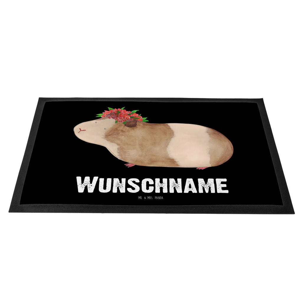 Personalized doormat Guinea pig wisdom small animals, cute, funny, cute animal motives, hand drawn, small world, funny sayings, good mood, happy, gifts, gift ideas, special gifts, animal lover, card, Meeries, flower child, motivation, wisdom, wonder, wonderland, guinea pig, saying, meerie, reality