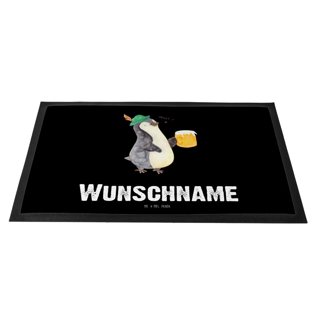 Personalized doormat Penguin Beer Penguin, North Pole, Winter, Penguins, penguins, beer, Oktoberfest
