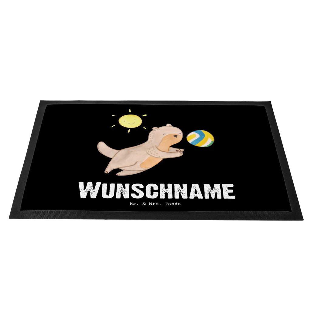 Personalisierte Fußmatte Otter Beachvolleyball Namensfussmatte, Fußmatte mit Namen, Fußmatte bedrucken, Bedrucken, Türvorleger personalisiert, Haustürmatte personalisiert, Personalisierte Fußmatte, Personalisiert, Wunschnamen, Personalisieruung, Türvorleger mit Namen, Geschenk, Sport, Sportart, Hobby, Schenken, Danke, Dankeschön, Auszeichnung, Gewinn, Sportler, Ballsport, Volleyballturnier, Beachvolleyball, Volleyball