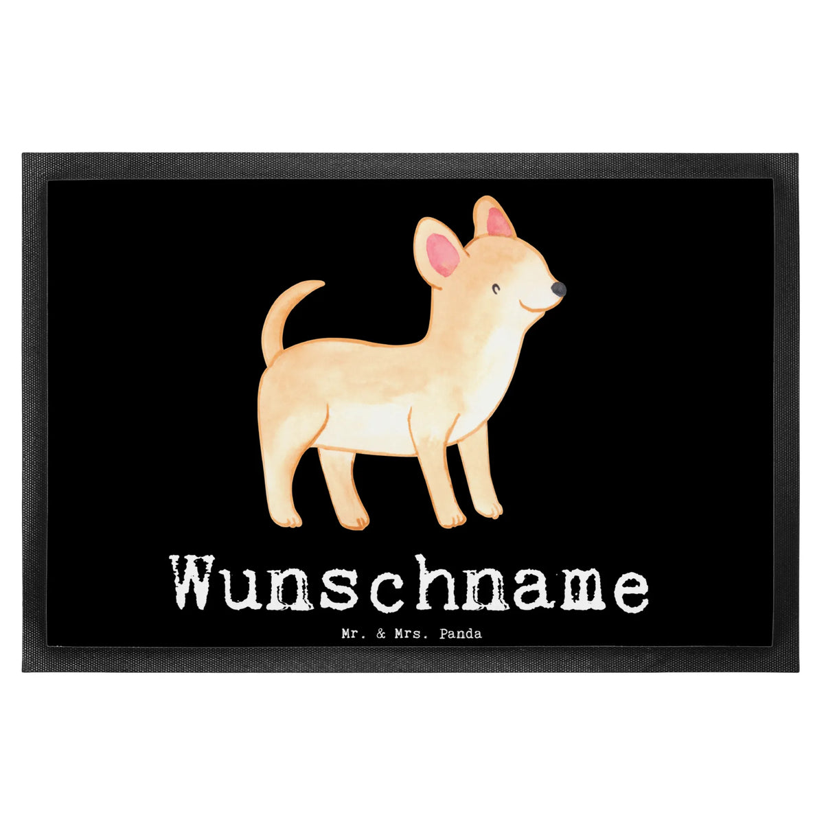 Personalized doormat Chihuahua Lifesaver Dog, dog breed, purebred dog, dog owner, gift, animal lover, giving, puppy
