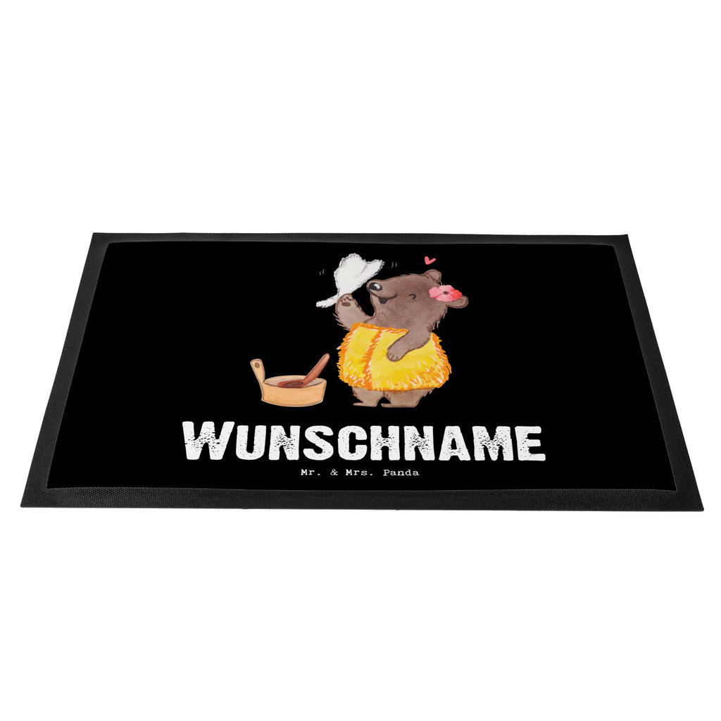 Personalized doormat Sauna Mistress Heart gift, gift idea, best, farewell gift, passing exam, anniversary, retirement, promotion, job start, sayings, funny, profession