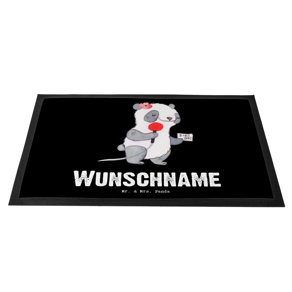 Personalized doormat Sports reporter Heart gift, gift idea, best, farewell gift, passing exam, anniversary, retirement, promotion, job start, sayings, funny, profession