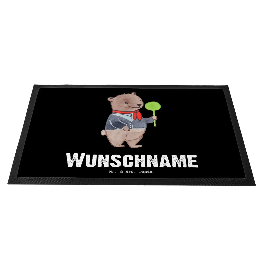 Personalisierte Fußmatte Zugbegleiterin mit Herz Fußmatte bedrucken, Personalisieruung, Haustürmatte personalisiert, Türvorleger mit Namen, Bedrucken, Namensfussmatte, Fußmatte mit Namen, Personalisierte Fußmatte, Personalisiert, Türvorleger personalisiert, Wunschnamen, Beruf, Ausbildung, Jubiläum, Abschied, Rente, Kollege, Kollegin, Geschenk, Schenken, Arbeitskollege, Mitarbeiter, Firma, Danke, Dankeschön