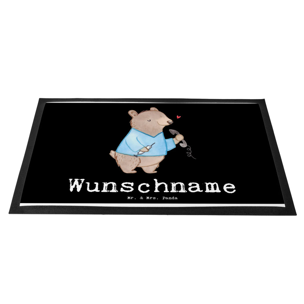 Personalisierte Fußmatte Arzthelfer mit Herz Bedrucken, Namensfussmatte, Fußmatte bedrucken, Personalisierte Fußmatte, Türvorleger mit Namen, Personalisiert, Fußmatte mit Namen, Haustürmatte personalisiert, Wunschnamen, Personalisieruung, Türvorleger personalisiert, Beruf, Ausbildung, Jubiläum, Abschied, Rente, Kollege, Kollegin, Geschenk, Schenken, Arbeitskollege, Mitarbeiter, Firma, Danke, Dankeschön, Arzthelfer, Medizinischer Fachangestellter