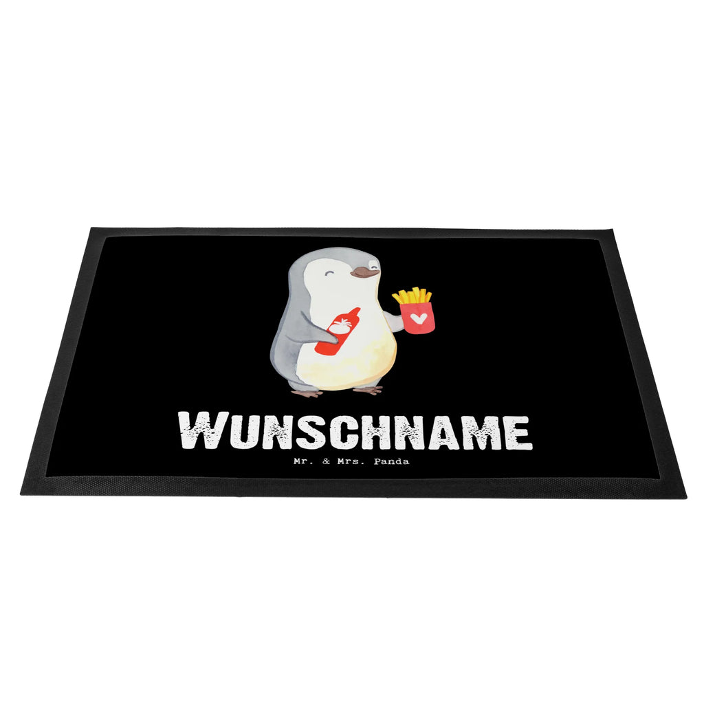 Personalisierte Fußmatte Imbissverkäufer mit Herz Haustürmatte personalisiert, Wunschnamen, Türvorleger mit Namen, Personalisierte Fußmatte, Fußmatte bedrucken, Personalisiert, Fußmatte mit Namen, Personalisieruung, Namensfussmatte, Türvorleger personalisiert, Bedrucken, Beruf, Ausbildung, Jubiläum, Abschied, Rente, Kollege, Kollegin, Geschenk, Schenken, Arbeitskollege, Mitarbeiter, Firma, Danke, Dankeschön, Imbissbesitzer, Imbissverkäufer, Pommesverkäufer, Pommesliebe