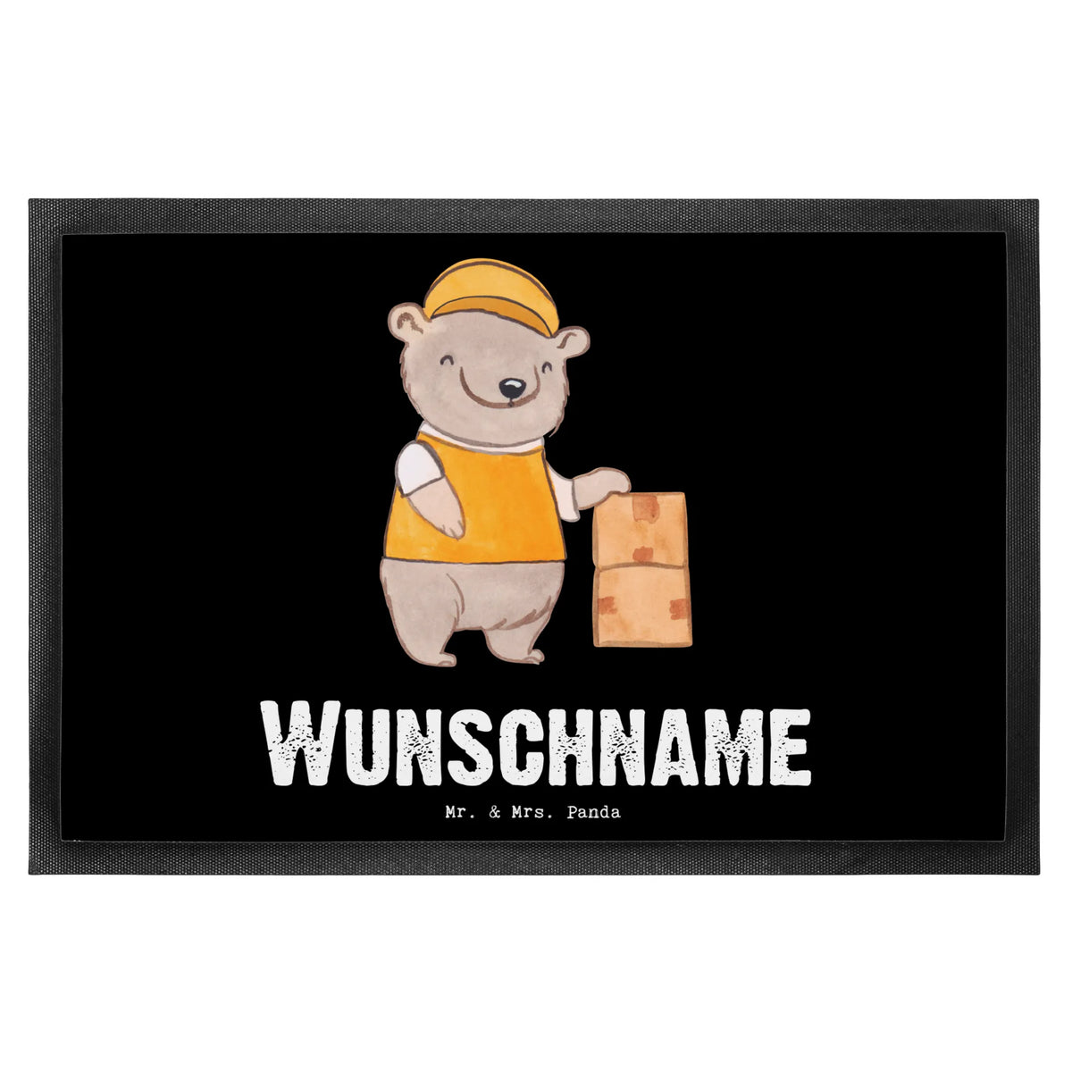 Personalized doormat Warehouse Worker heart gift, sayings, gift idea, best, farewell gift, passing exam, anniversary, retirement, promotion, job start, profession