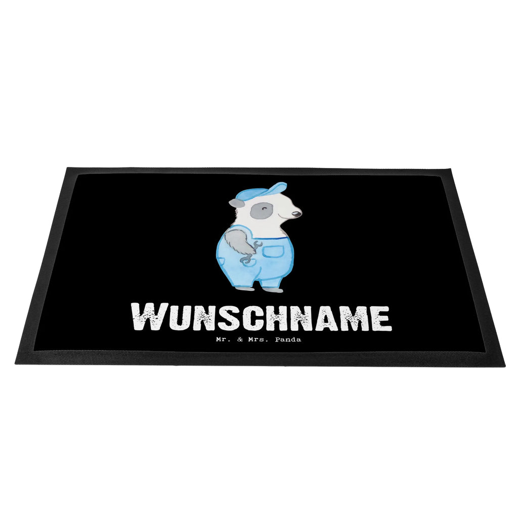 Personalized doormat Mechatronics Technician for Refrigeration Technology heart gift, gift idea, best, farewell gift, passing exam, anniversary, retirement, promotion, job start, sayings, funny, profession