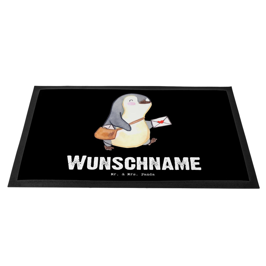 Personalized doormat postman Heart gift, gift idea, best, farewell gift, passing exam, anniversary, retirement, promotion, job start, sayings, funny, profession