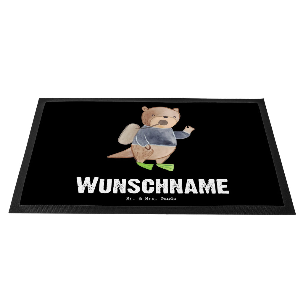 Personalized doormat Diver Heart gift, gift idea, best, farewell gift, passing exam, anniversary, retirement, promotion, job start, sayings, funny, profession