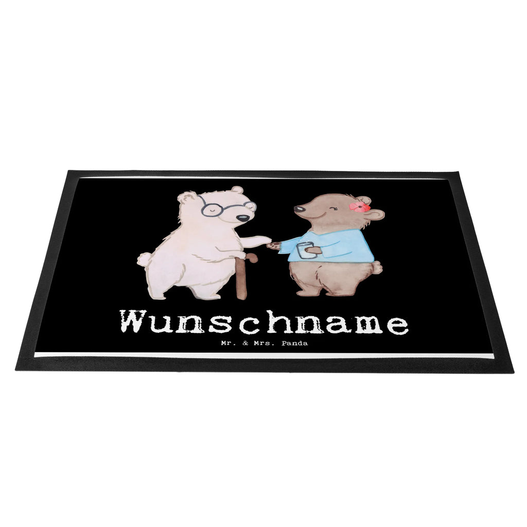 Personalized doormat Geriatric nurse Heart gift, gift idea, best, farewell gift, passing exam, anniversary, retirement, promotion, job start, sayings, funny, profession