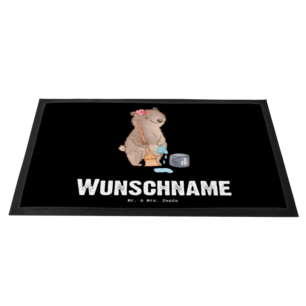 Spersonalizowana wycieraczka Sprzątaczka serce Zawód, Wykształcenie, Jubileusz, Pożegnanie, Emerytura, Kolega, Koleżanka, Prezent, Dawać, Pracownik, Współpracownik, Firma, Dziękuję, Dziękuję bardzo