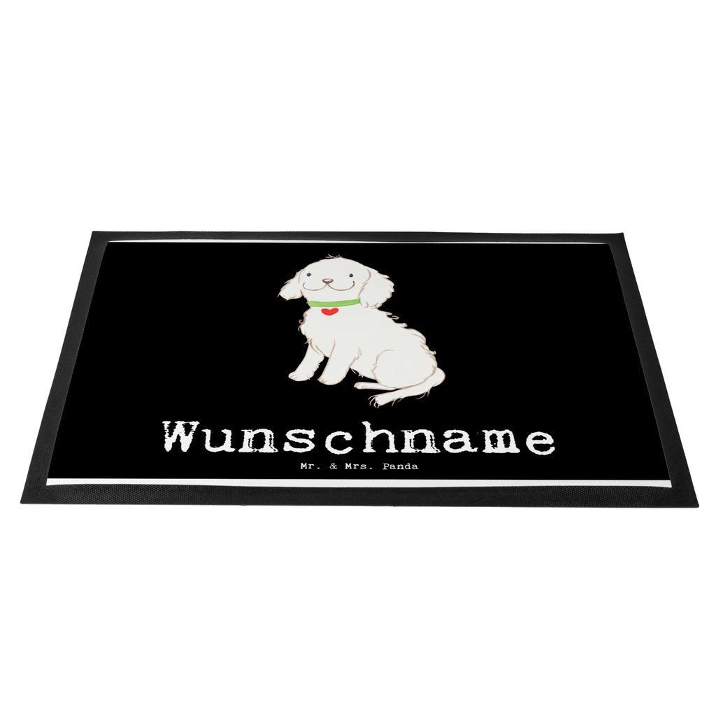Personalized doormat Bolonka Zwetna Lifesaver Dog, dog breed, purebred dog, dog owner, gift, animal lover, giving, puppy