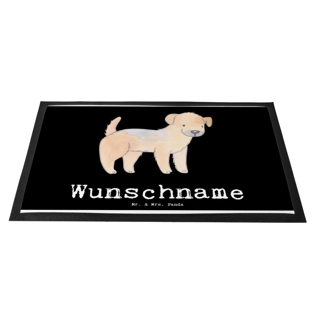 Personalisierte Fußmatte Border Terrier Lebensretter Fußmatte bedrucken, Personalisiert, Namensfussmatte, Türvorleger personalisiert, Bedrucken, Wunschnamen, Personalisieruung, Türvorleger mit Namen, Fußmatte mit Namen, Haustürmatte personalisiert, Personalisierte Fußmatte, Hund, Hunderasse, Rassehund, Hundebesitzer, Geschenk, Tierfreund, Schenken, Welpe, Border Terrier