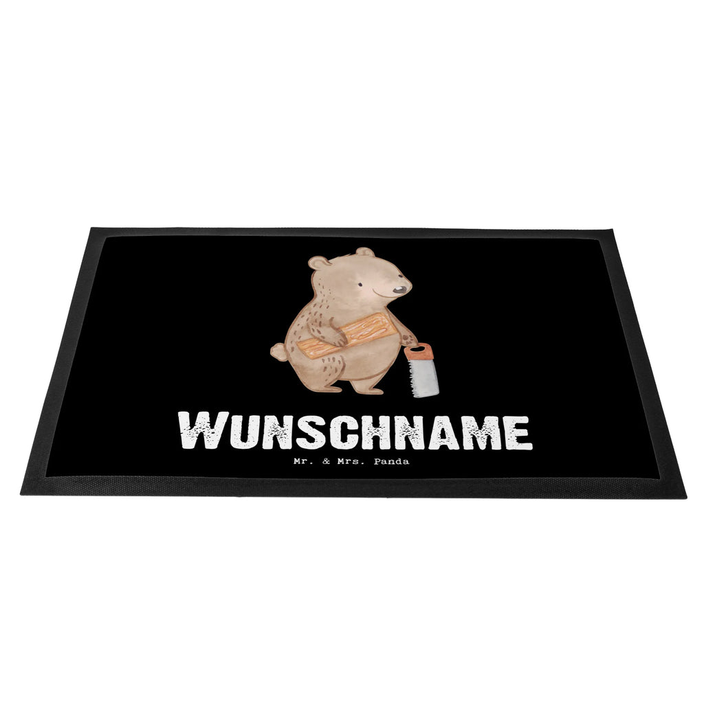 Personalized doormat Carpenter Heart gift, gift idea, best, farewell gift, passing exam, anniversary, retirement, promotion, job start, sayings, funny, profession