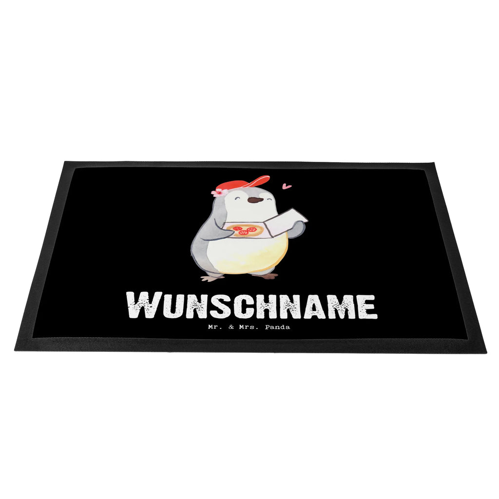 Personalized doormat Pizza maker Heart gift, gift idea, best, farewell gift, passing exam, anniversary, retirement, promotion, job start, sayings, funny, profession