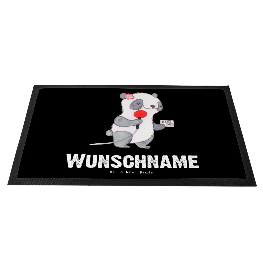 Personalisierte Fußmatte Pressesprecherin mit Herz Namensfussmatte, Wunschnamen, Personalisieruung, Türvorleger personalisiert, Fußmatte bedrucken, Fußmatte mit Namen, Türvorleger mit Namen, Haustürmatte personalisiert, Bedrucken, Personalisierte Fußmatte, Personalisiert, Beruf, Ausbildung, Jubiläum, Abschied, Rente, Kollege, Kollegin, Geschenk, Schenken, Arbeitskollege, Mitarbeiter, Firma, Danke, Dankeschön