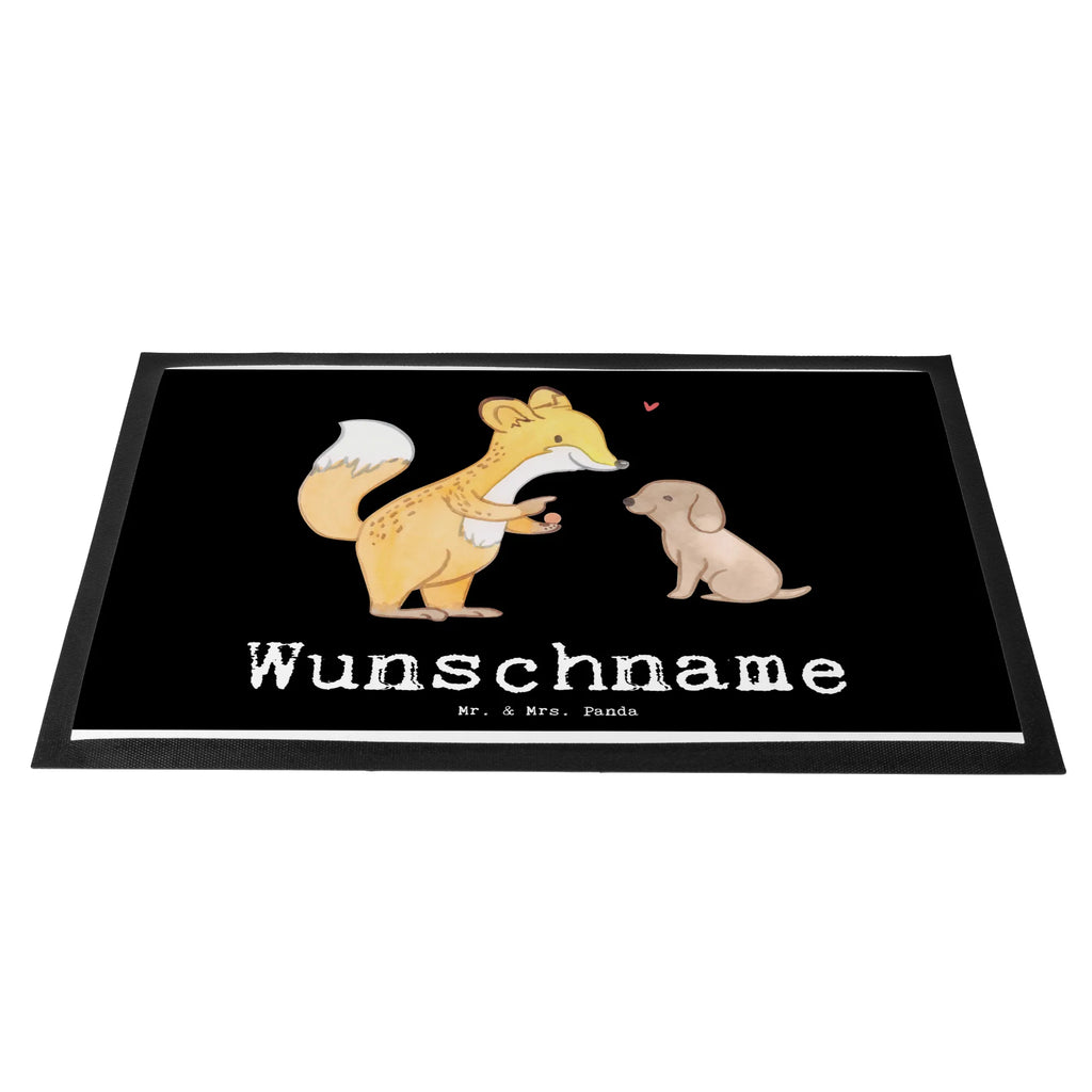 Personalized doormat Fox dog training Gift, sport, hobby, giving, thank you, award, profit, athlete, dog education, dog exam, Dog training, dog school, puppy school