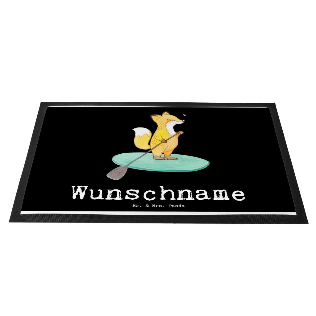 Personalized doormat Fox Stand up paddling Gift, sport, hobby, giving, thank you, award, profit, athlete, subben, SUB, Stand Up Paddling, Paddle Boarding, stand up paddle
