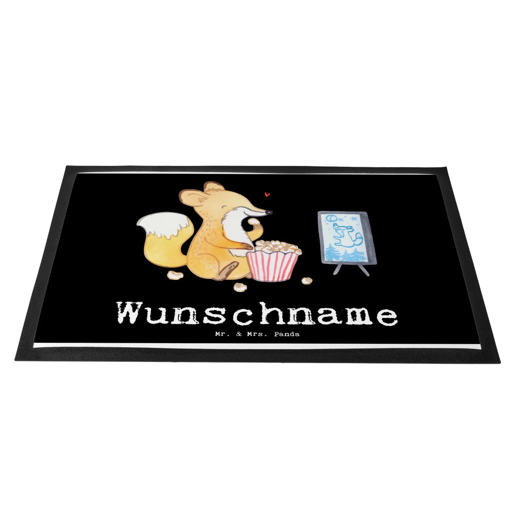 Personalized doormat Fox watch movies Gift, sport, hobby, giving, thank you, award, profit, athlete, television, watching movies, Movie night, cinema, TV