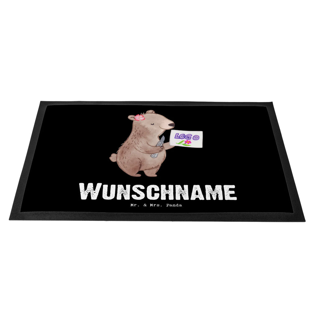 Personalized doormat Advertising Technician Heart gift, gift idea, best, farewell gift, passing exam, anniversary, retirement, promotion, job start, sayings, funny, profession