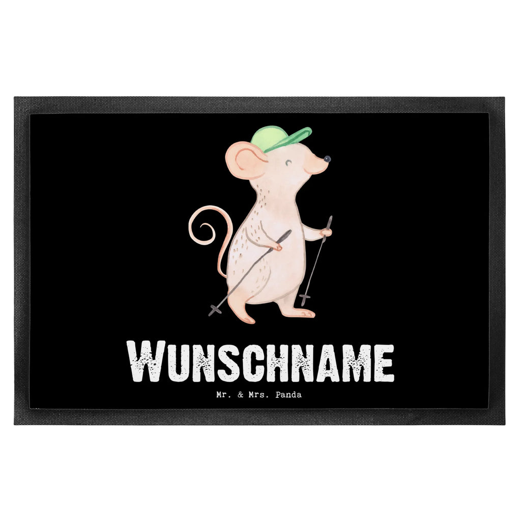 Personalisierte Fußmatte Maus Walking Bedrucken, Fußmatte mit Namen, Personalisierte Fußmatte, Fußmatte bedrucken, Türvorleger personalisiert, Personalisiert, Personalisieruung, Haustürmatte personalisiert, Türvorleger mit Namen, Namensfussmatte, Wunschnamen, Geschenk, Sport, Sportart, Hobby, Schenken, Danke, Dankeschön, Auszeichnung, Gewinn, Sportler, Walking, schnelles Gehen, Walken, Spazieren gehen
