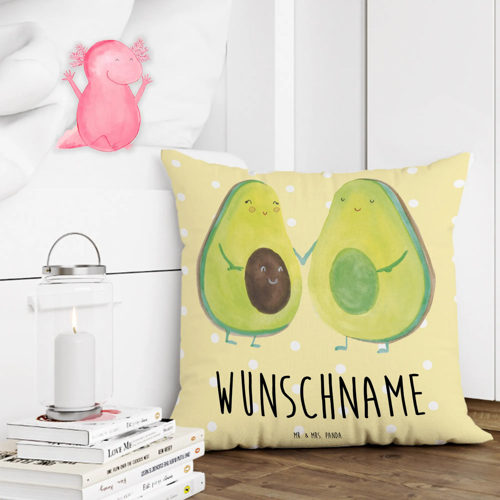 Personalised cushion avocado pair avocado, vegetables, baby shower, pregnancy, avocados, birth, family, children, baby party, love, wedding, avocuddle