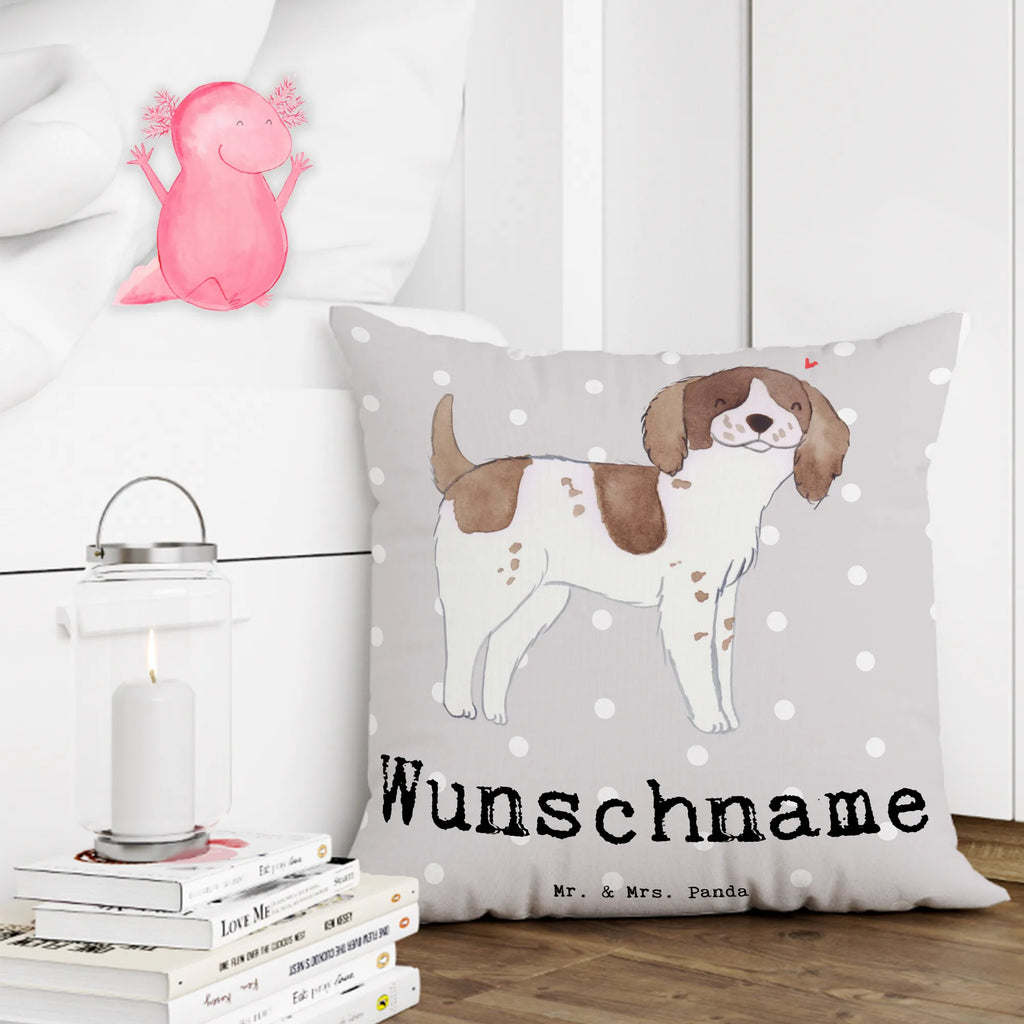 Personalised cushion English Springer Spaniel Lifesaver Dog, dog breed, purebred dog, dog owner, gift, animal lover, giving, puppy