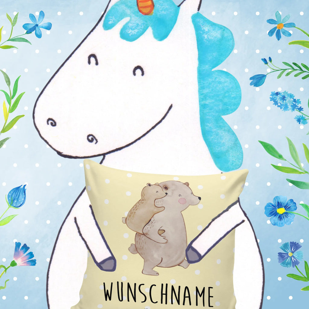 Personalised cushion Papa Bear Family, Father's Day, Mother's Day, brother, sister, Mom, Dad, daddy, birthday, father's day, uncle, dad, present