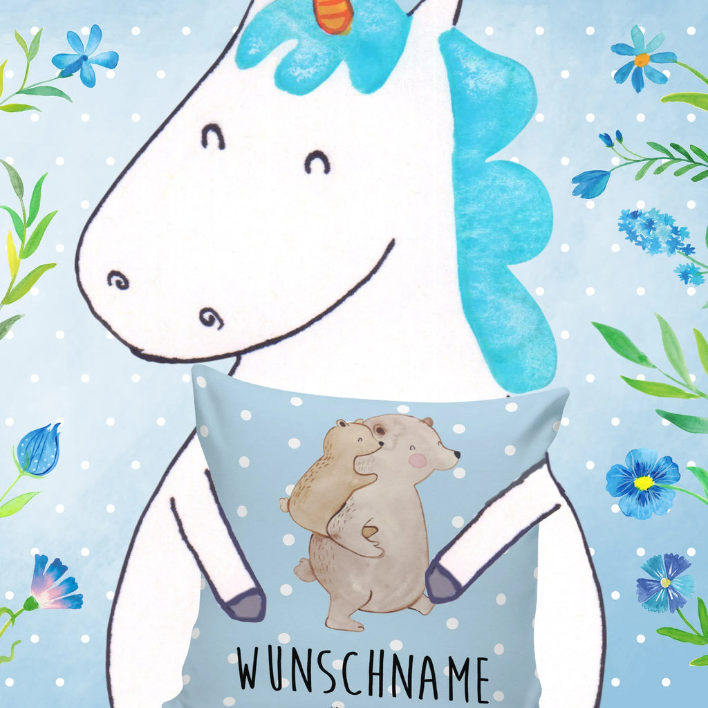 Personalised cushion Papa Bear Family, Father's Day, Mother's Day, brother, sister, Mom, Dad, daddy, birthday, father's day, uncle, dad, present