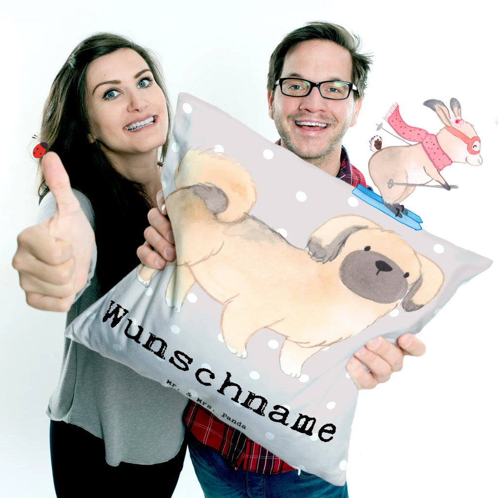 Personalised cushion Pekingese Lifesaver Dog, dog breed, purebred dog, dog owner, gift, animal lover, giving, puppy