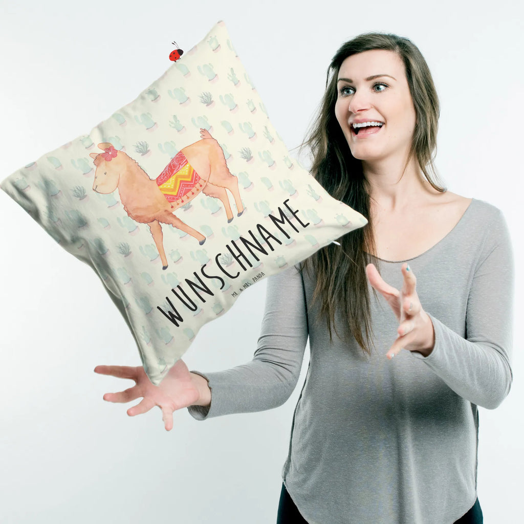 Personalised cushion alpaca Proud alpaca, llama, pako, camel, Peru, animal, favourite animal