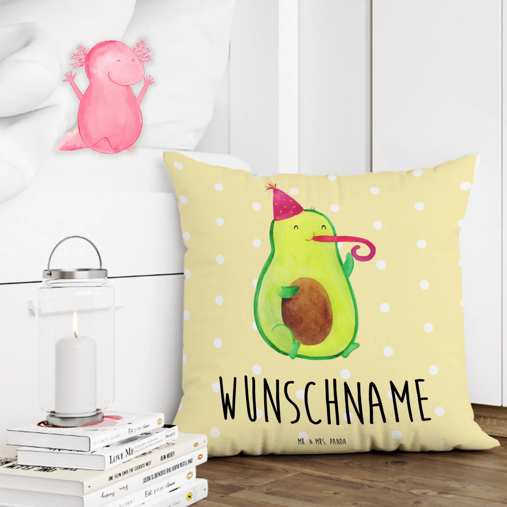 Personalised cushion avocado Celebration avocado, vegetables, Party, Happy Birthday, Toast, Celebration, Avocado, Birthday
