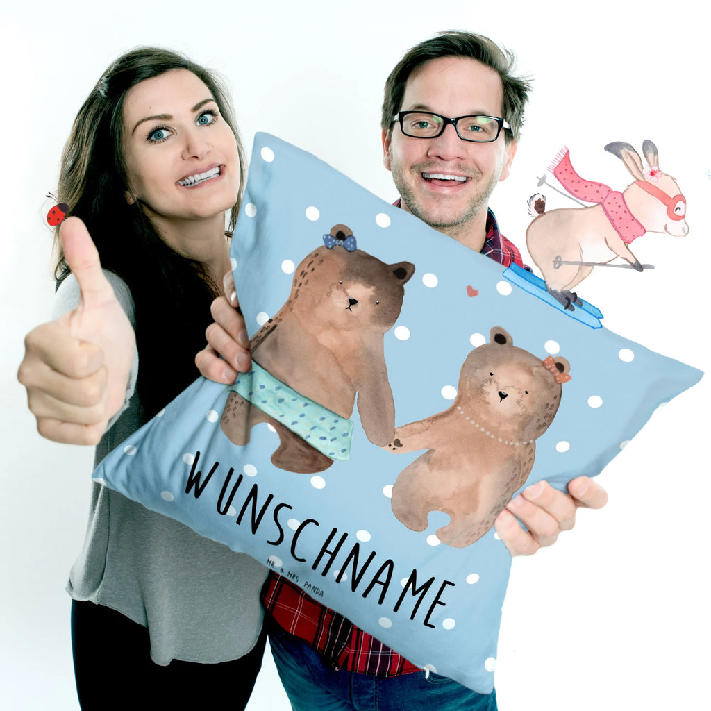 Personalizowana poduszka Niedźwiedź przyjaciółka Niedźwiedź, Miś, Pluszowy miś