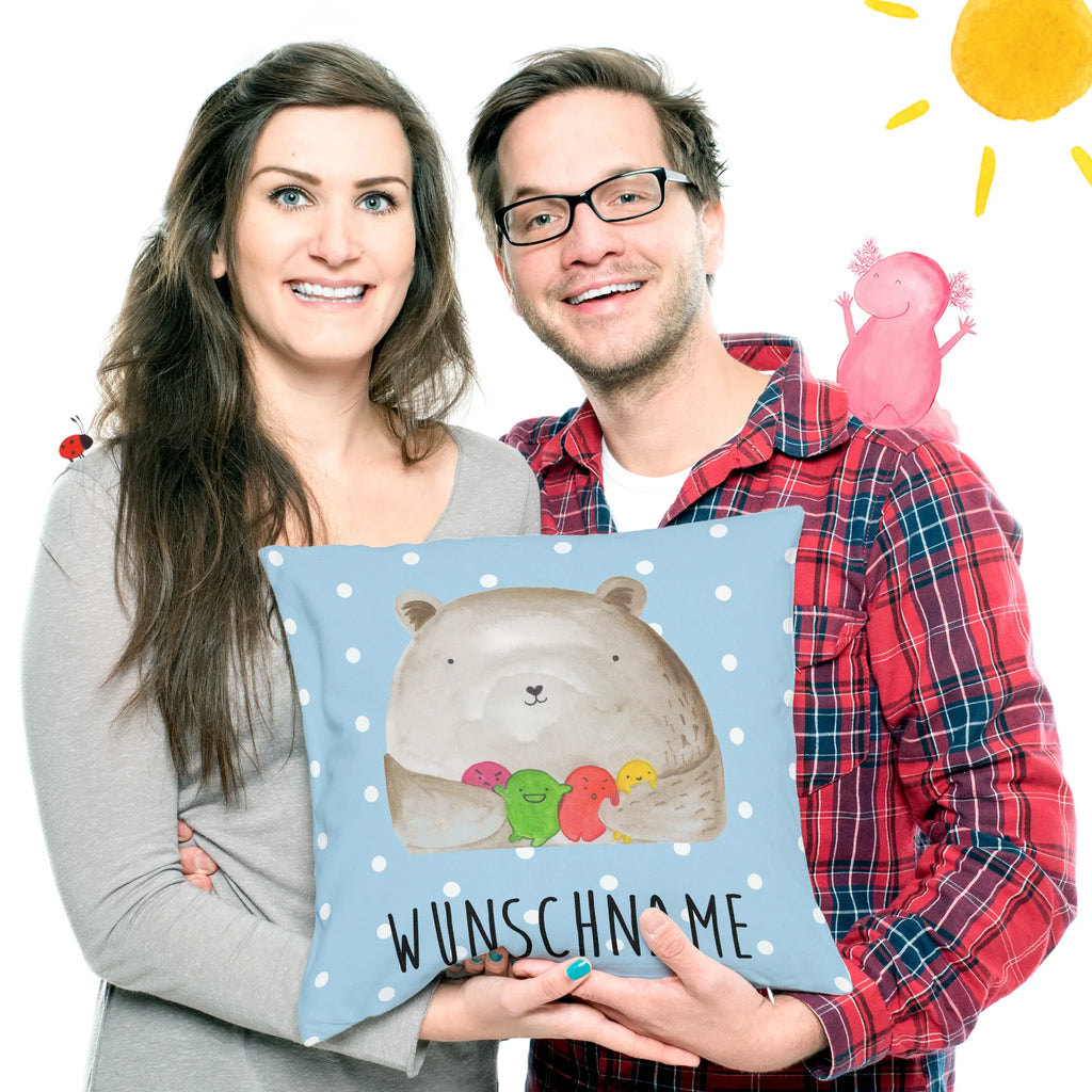 Personalizowana poduszka niedźwiedź uczucie Niedźwiedź, Miś, Pluszowy miś