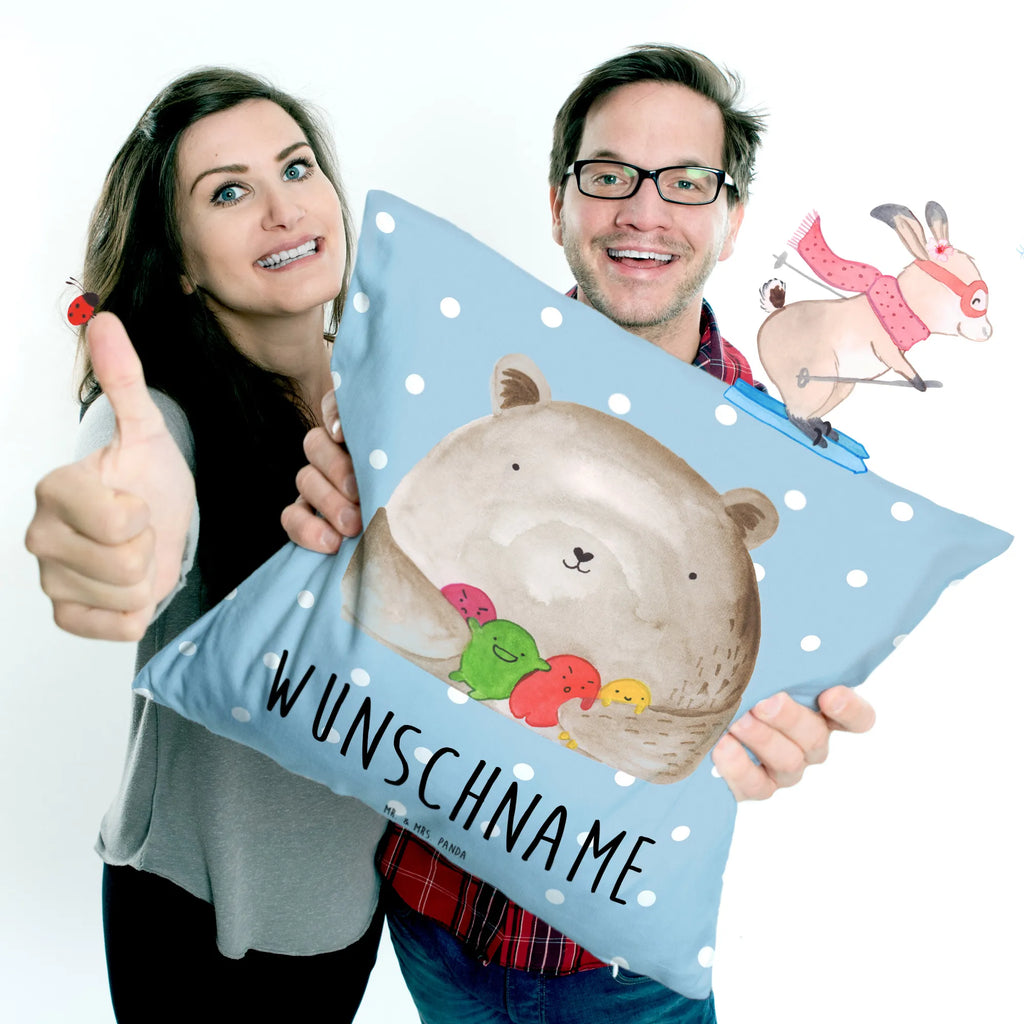 Personalizowana poduszka niedźwiedź uczucie Niedźwiedź, Miś, Pluszowy miś