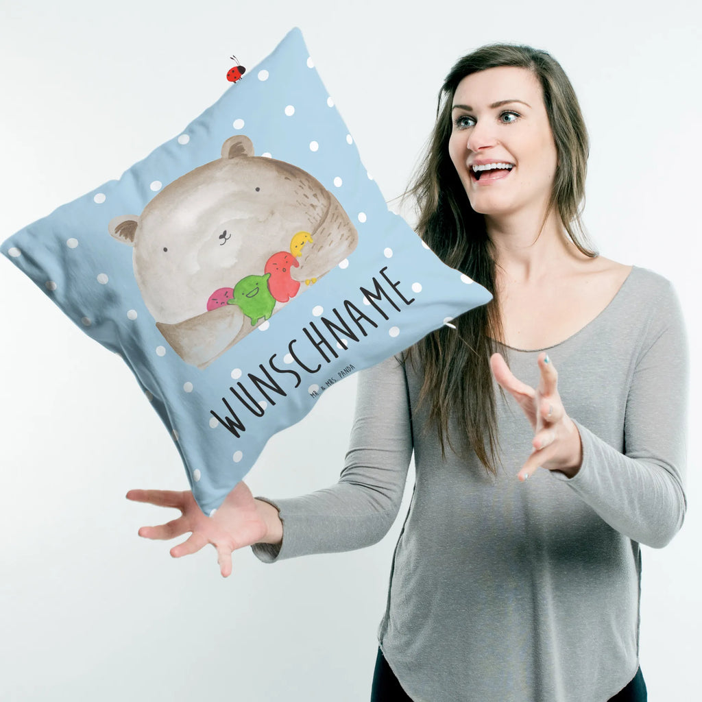 Personalizowana poduszka niedźwiedź uczucie Niedźwiedź, Miś, Pluszowy miś