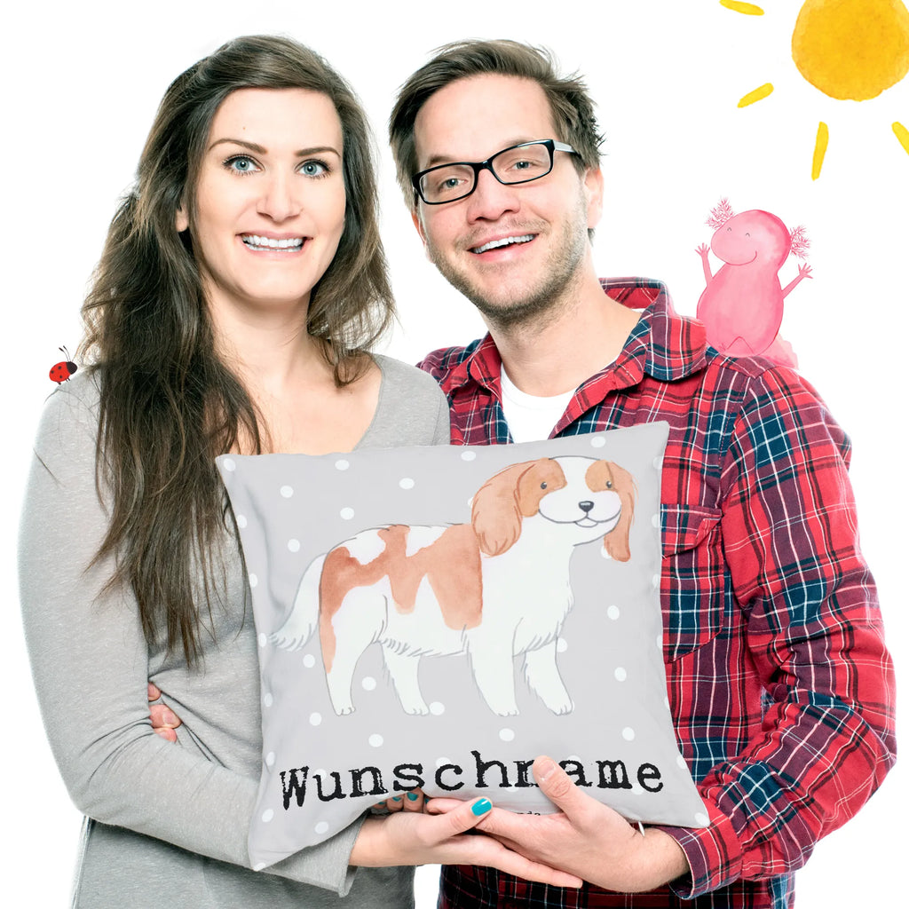 Personalised cushion Cavalier King Charles Spaniel lifesaver Dog, dog breed, purebred dog, dog owner, gift, animal lover, giving, puppy