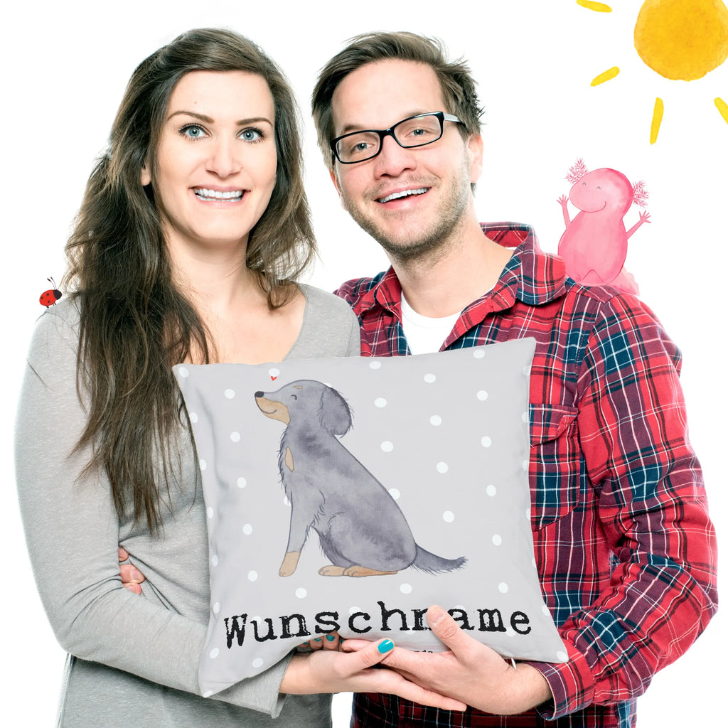 Personalised cushion Gordon Setter Lifesaver Dog, dog breed, purebred dog, dog owner, gift, animal lover, giving, puppy